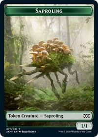 Saproling // Servo Double-sided Token [Double Masters Tokens] | Devastation Store