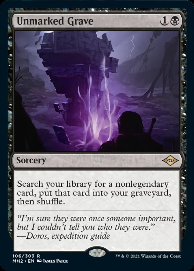 Unmarked Grave [Modern Horizons 2] | Devastation Store