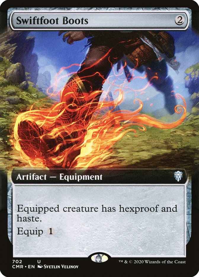 Swiftfoot Boots (Extended) [Commander Legends] | Devastation Store
