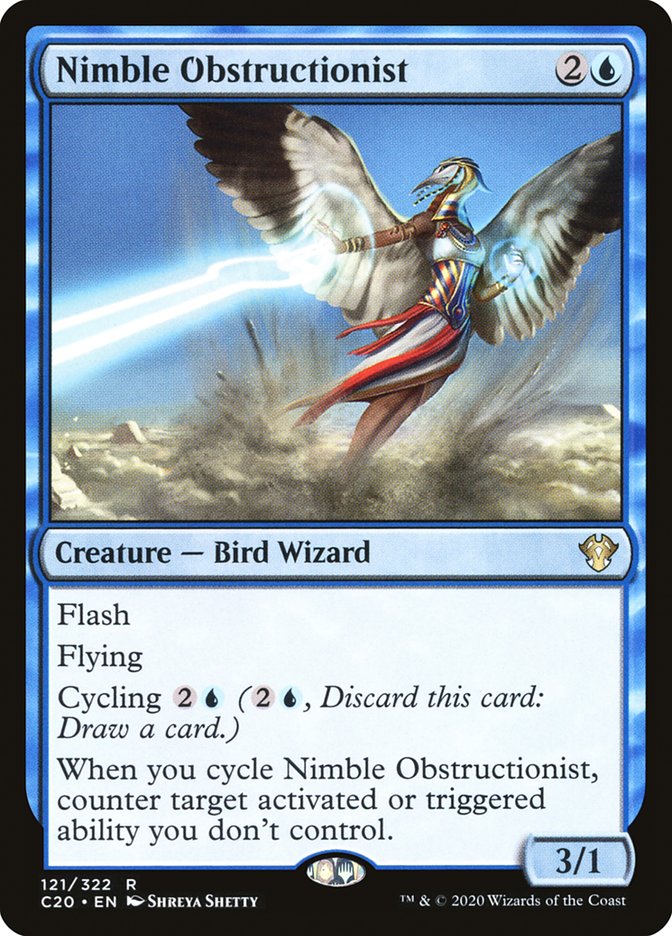 Nimble Obstructionist [Commander 2020] | Devastation Store