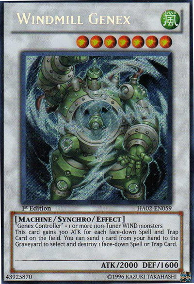 Windmill Genex [HA02-EN059] Secret Rare | Devastation Store
