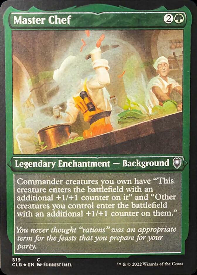 Master Chef (Foil Etched) [Commander Legends: Battle for Baldur's Gate] | Devastation Store