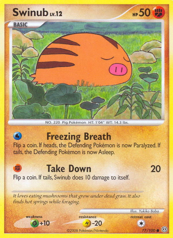 Swinub (77/100) [Diamond & Pearl: Stormfront] | Devastation Store