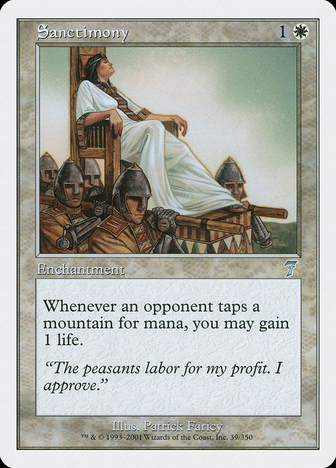 Sanctimony [Seventh Edition] | Devastation Store