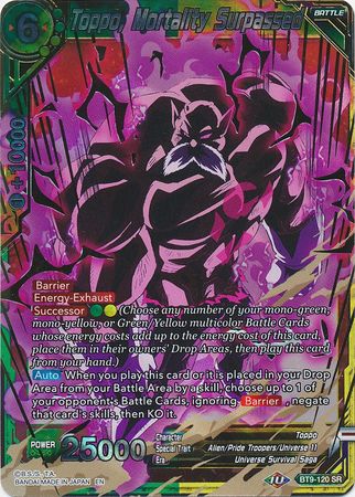 Toppo, Mortality Surpassed [BT9-120] | Devastation Store