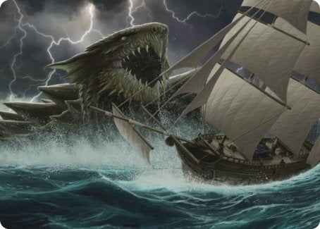 Dragon Turtle Art Card [Dungeons & Dragons: Adventures in the Forgotten Realms Art Series] | Devastation Store