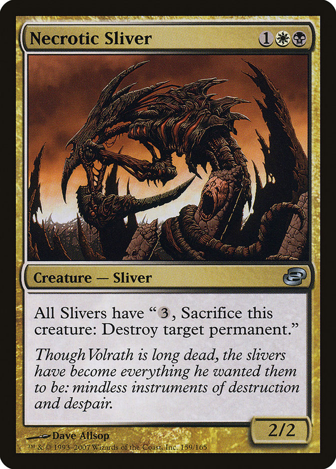 Necrotic Sliver [Planar Chaos] - Devastation Store | Devastation Store