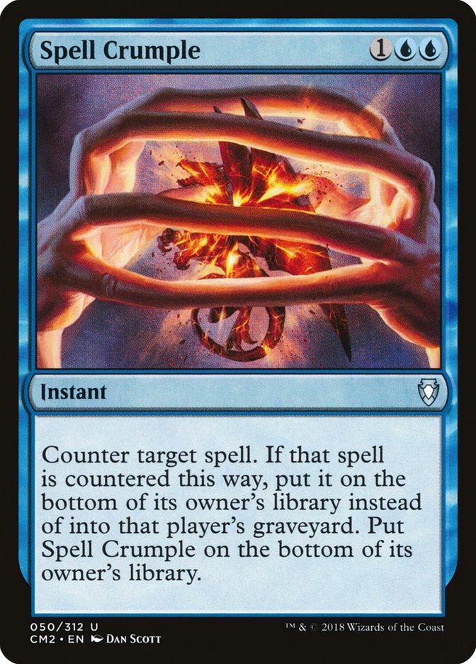 Spell Crumple [Commander Anthology Volume II] - Devastation Store | Devastation Store