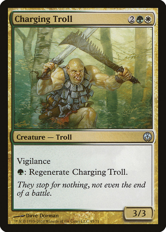 Charging Troll [Duel Decks: Phyrexia vs. the Coalition] | Devastation Store