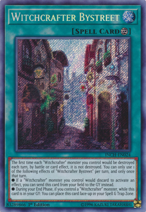 Witchcrafter Bystreet [INCH-EN024] Secret Rare | Devastation Store