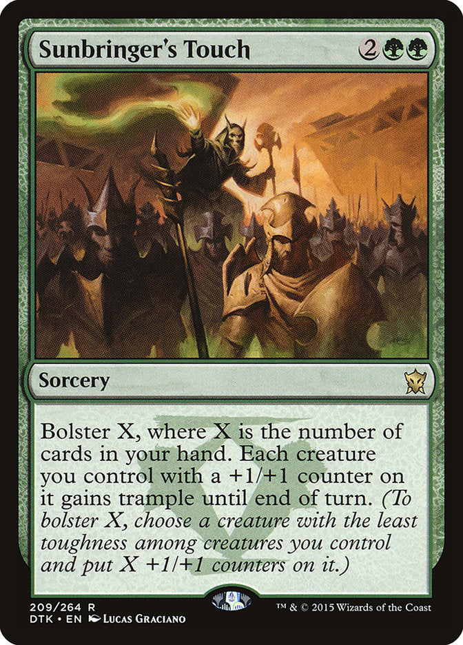 Sunbringer's Touch [Dragons of Tarkir] | Devastation Store