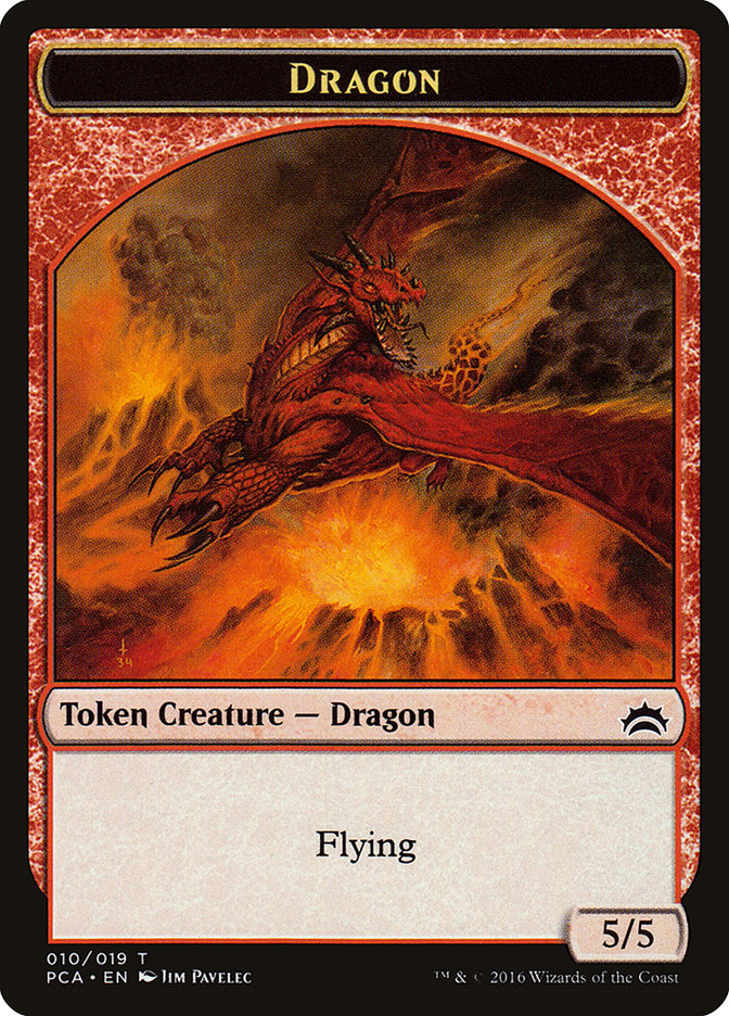 Dragon [Planechase Anthology Tokens] - Devastation Store | Devastation Store