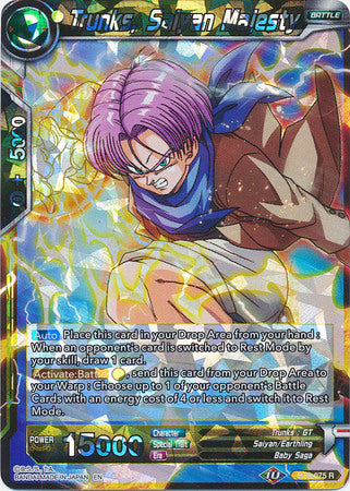 Trunks, Saiyan Majesty [BT8-075] | Devastation Store