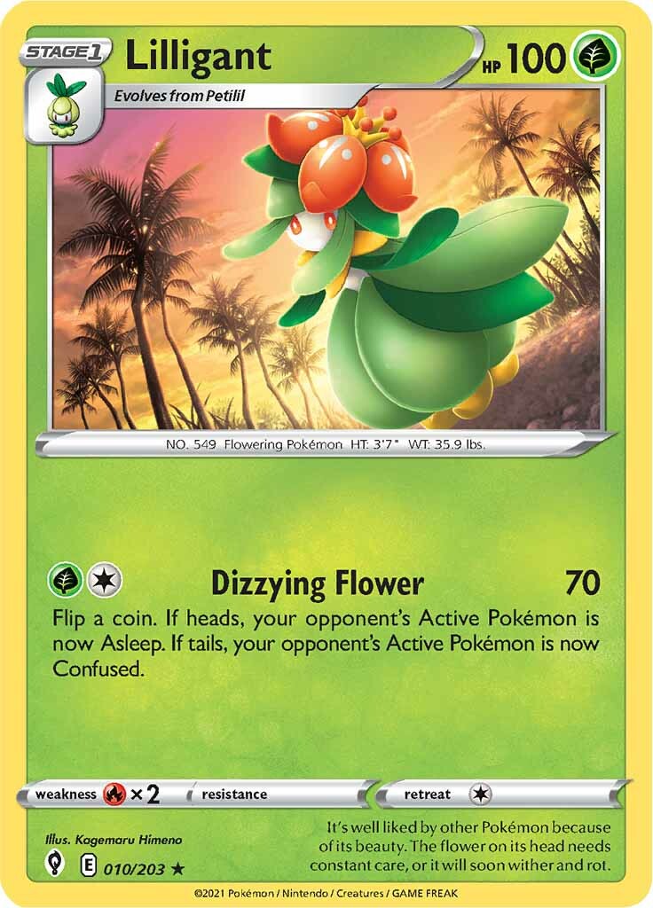 Lilligant (010/203) [Sword & Shield: Evolving Skies] | Devastation Store