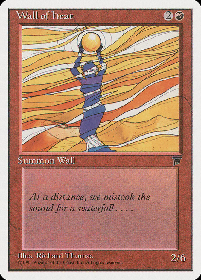 Wall of Heat [Chronicles] | Devastation Store