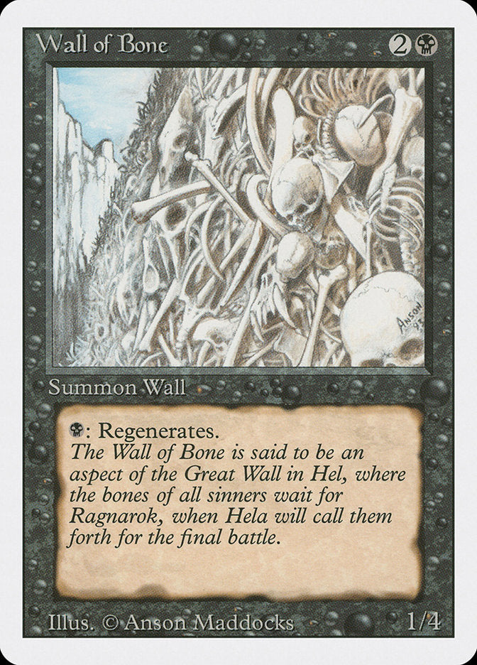 Wall of Bone [Revised Edition] - Devastation Store | Devastation Store