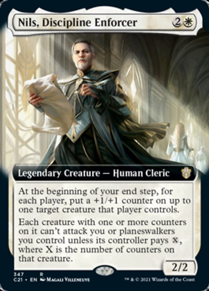 Nils, Discipline Enforcer (Extended) [Commander 2021] | Devastation Store
