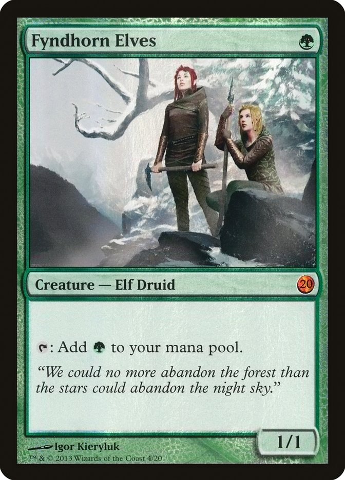 Fyndhorn Elves [From the Vault: Twenty] | Devastation Store