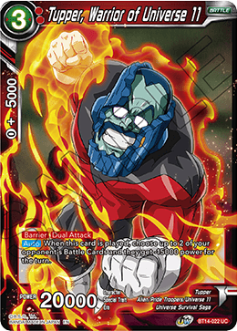 Tupper, Warrior of Universe 11 (BT14-022) [Cross Spirits] | Devastation Store