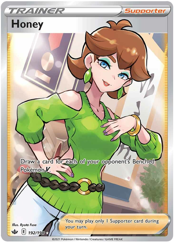 Honey (192/198) [Sword & Shield: Chilling Reign] | Devastation Store