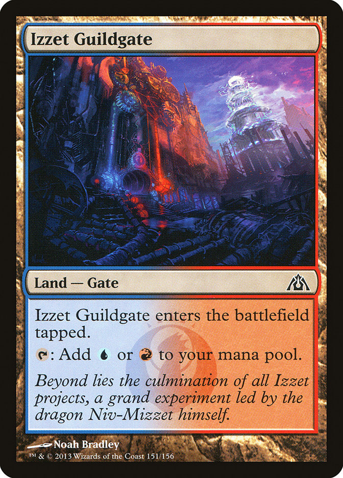 Izzet Guildgate [Dragon's Maze] - Devastation Store | Devastation Store