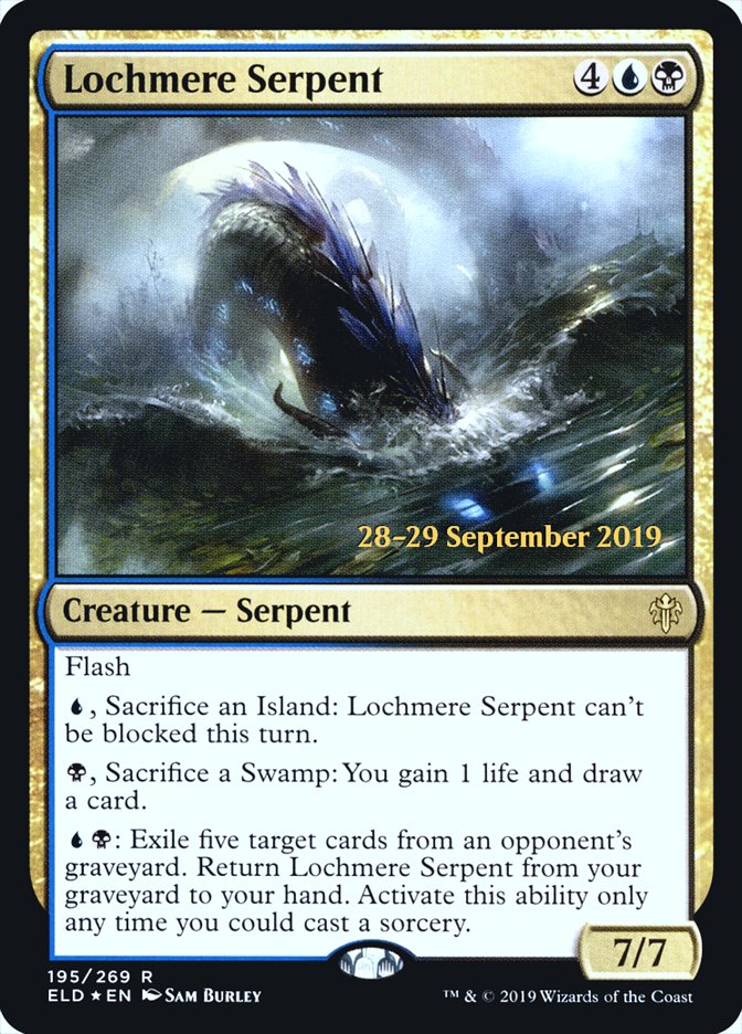 Lochmere Serpent  [Throne of Eldraine Prerelease Promos] | Devastation Store