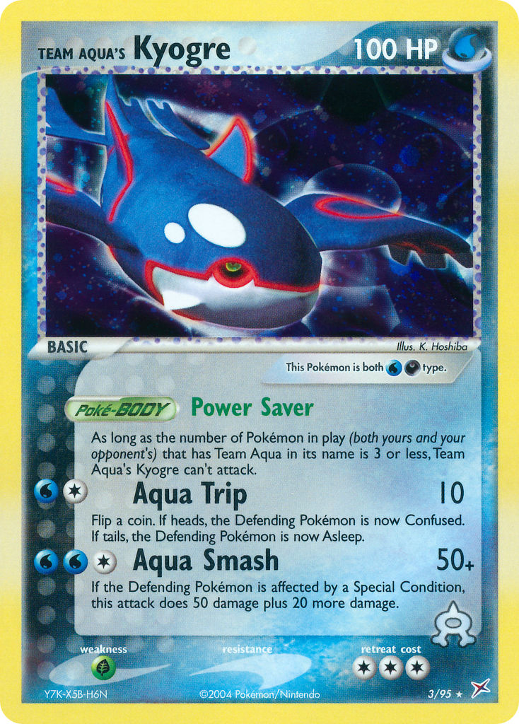 Team Aqua's Kyogre (3/95) (Theme Deck Exclusive) [EX: Team Magma vs Team Aqua] | Devastation Store