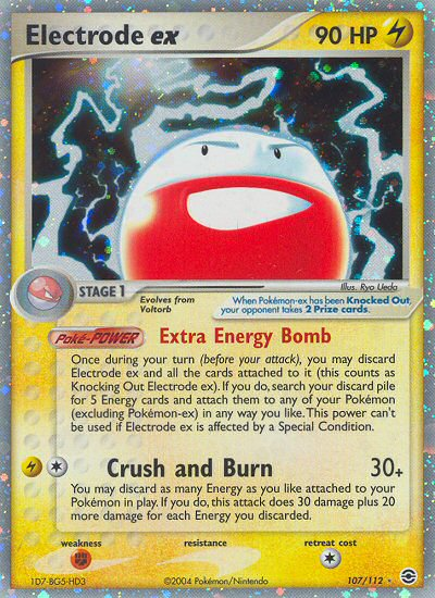 Electrode ex (107/112) [EX: FireRed & LeafGreen] | Devastation Store