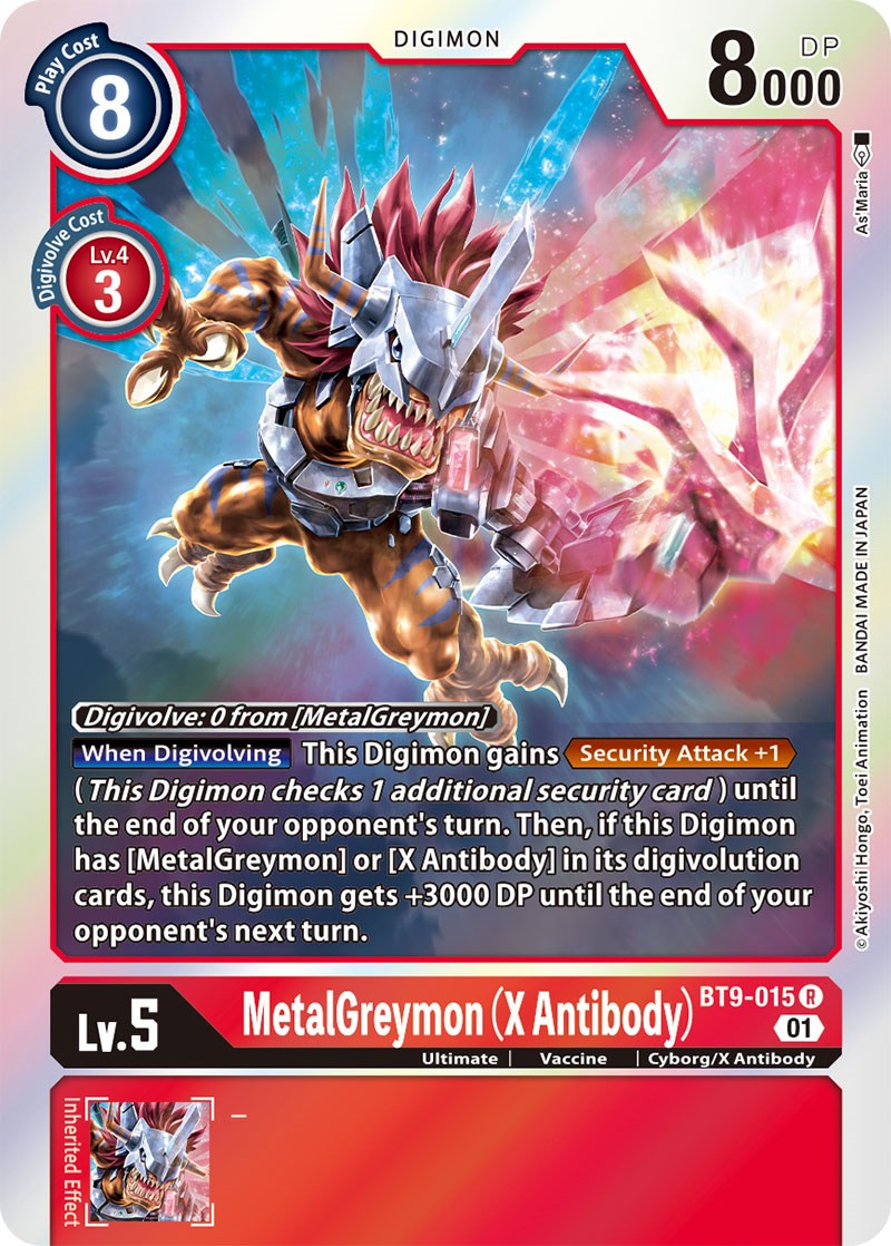 MetalGreymon (X Antibody) [BT9-015] [X Record] | Devastation Store