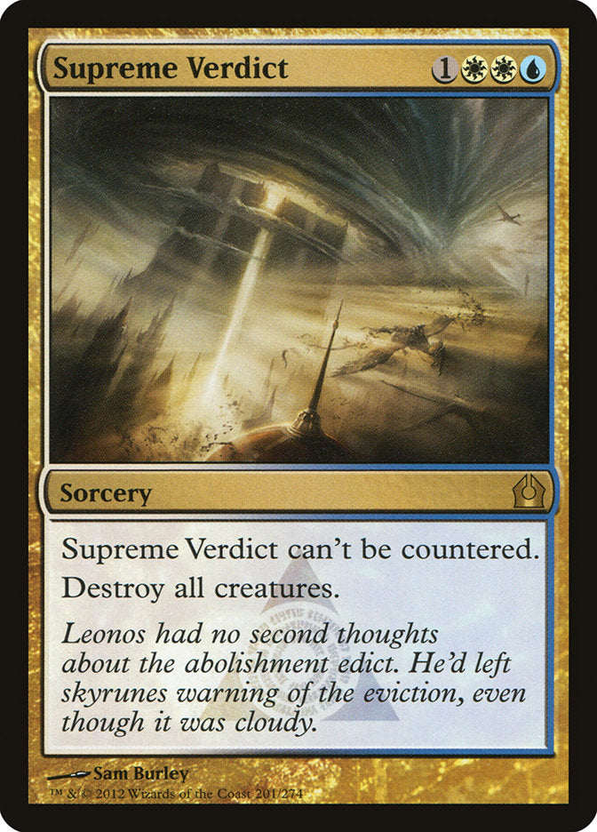 Supreme Verdict [Return to Ravnica] - Devastation Store | Devastation Store