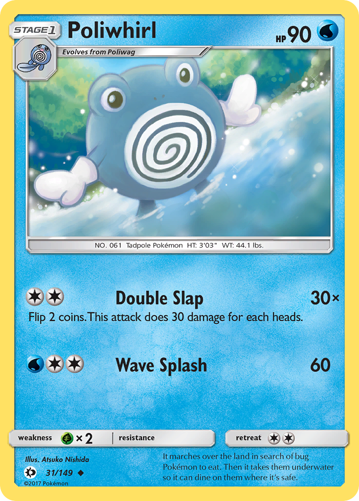 Poliwhirl (31/149) [Sun & Moon: Base Set] | Devastation Store