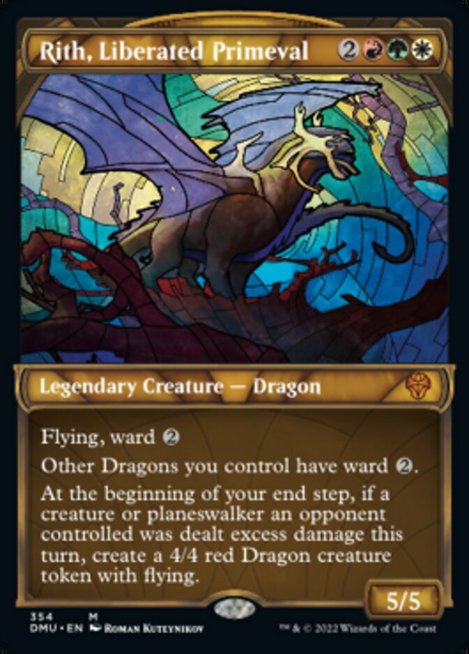 Rith, Liberated Primeval (Showcase Textured) [Dominaria United] | Devastation Store
