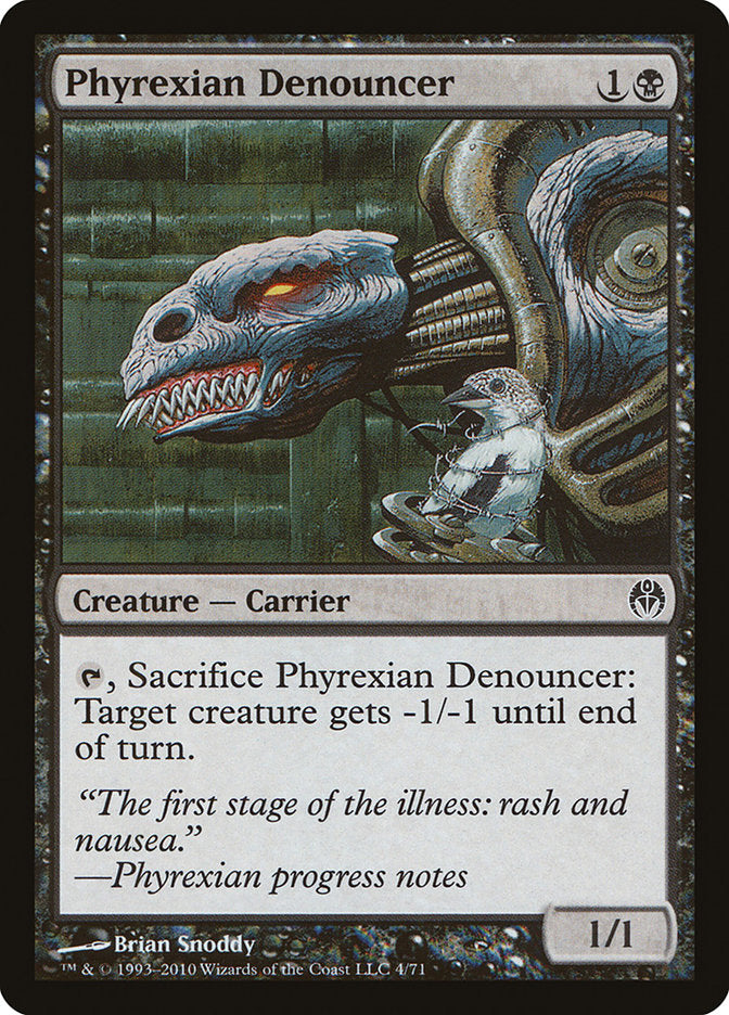 Phyrexian Denouncer [Duel Decks: Phyrexia vs. the Coalition] - Devastation Store | Devastation Store