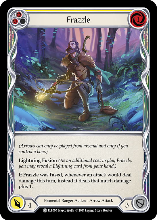 Frazzle (Yellow) [ELE060] (Tales of Aria)  1st Edition Normal | Devastation Store