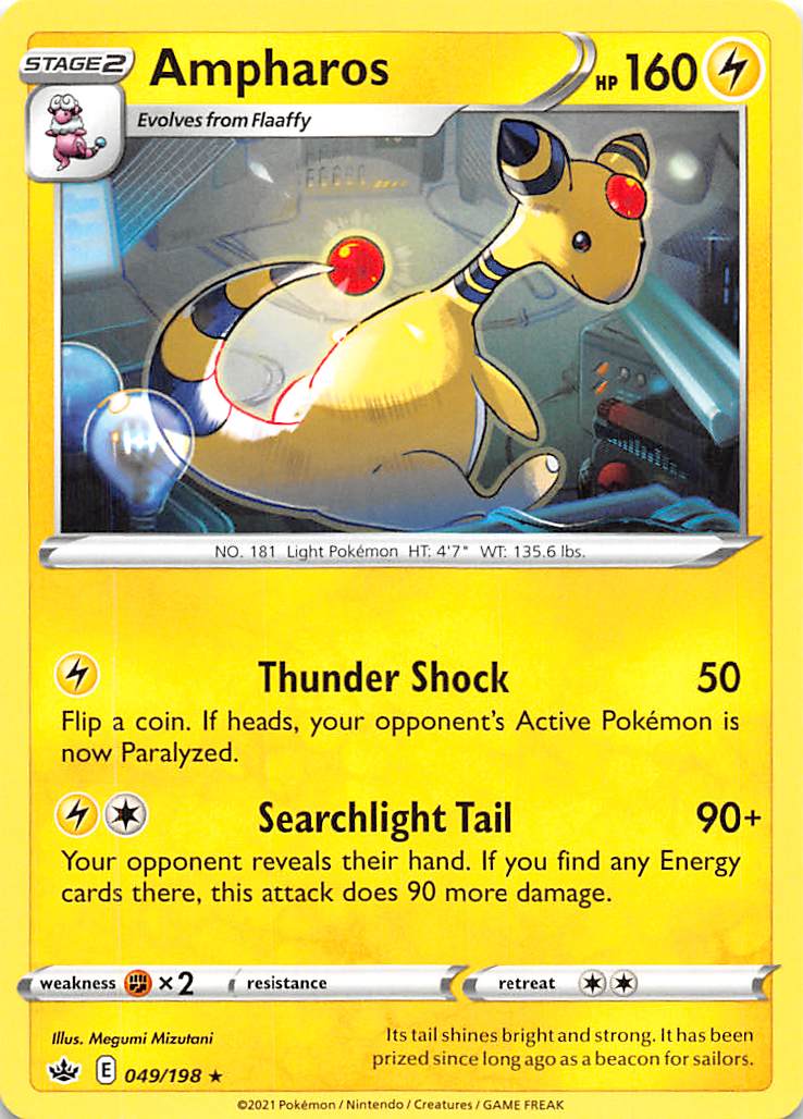 Ampharos (049/198) [Sword & Shield: Chilling Reign] | Devastation Store