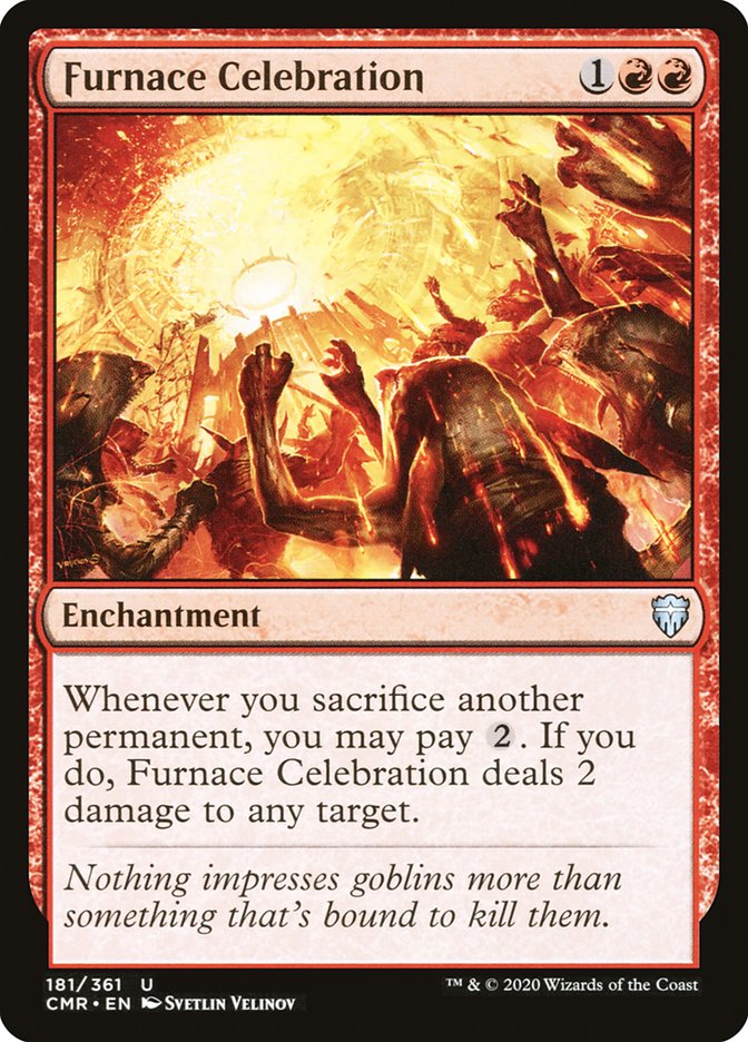 Furnace Celebration [Commander Legends] | Devastation Store