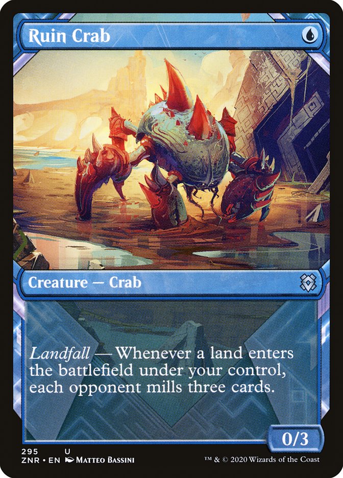 Ruin Crab (Showcase) [Zendikar Rising] | Devastation Store