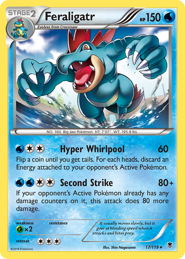 Feraligatr (17/119) [XY: Phantom Forces] | Devastation Store