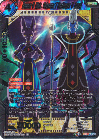 Beerus & Whis, Universe 7 Destroyer & Angel [DB2-174] | Devastation Store