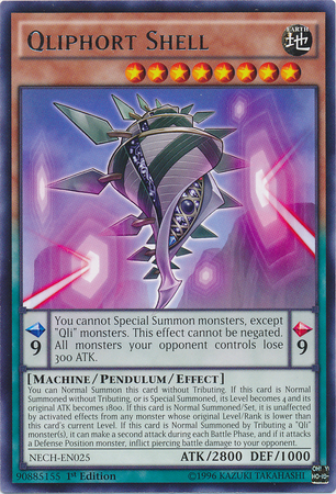 Qliphort Shell [NECH-EN025] Rare | Devastation Store