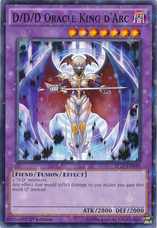 D/D/D Oracle King d'Arc [SP17-EN040] Starfoil Rare | Devastation Store