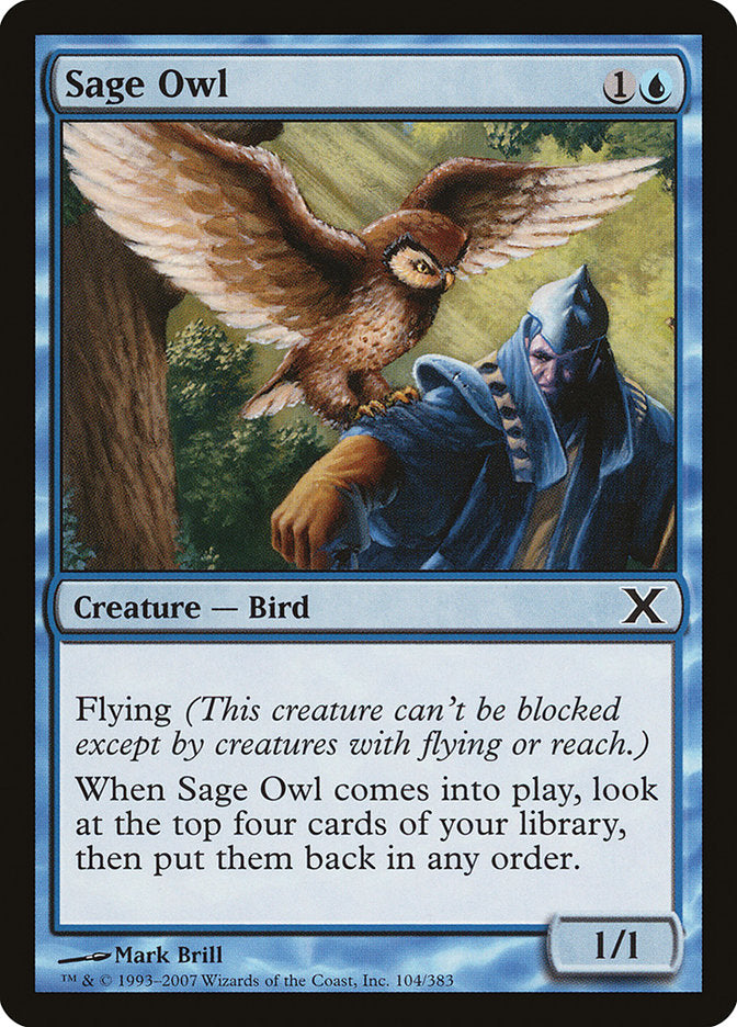 Sage Owl [Tenth Edition] - Devastation Store | Devastation Store