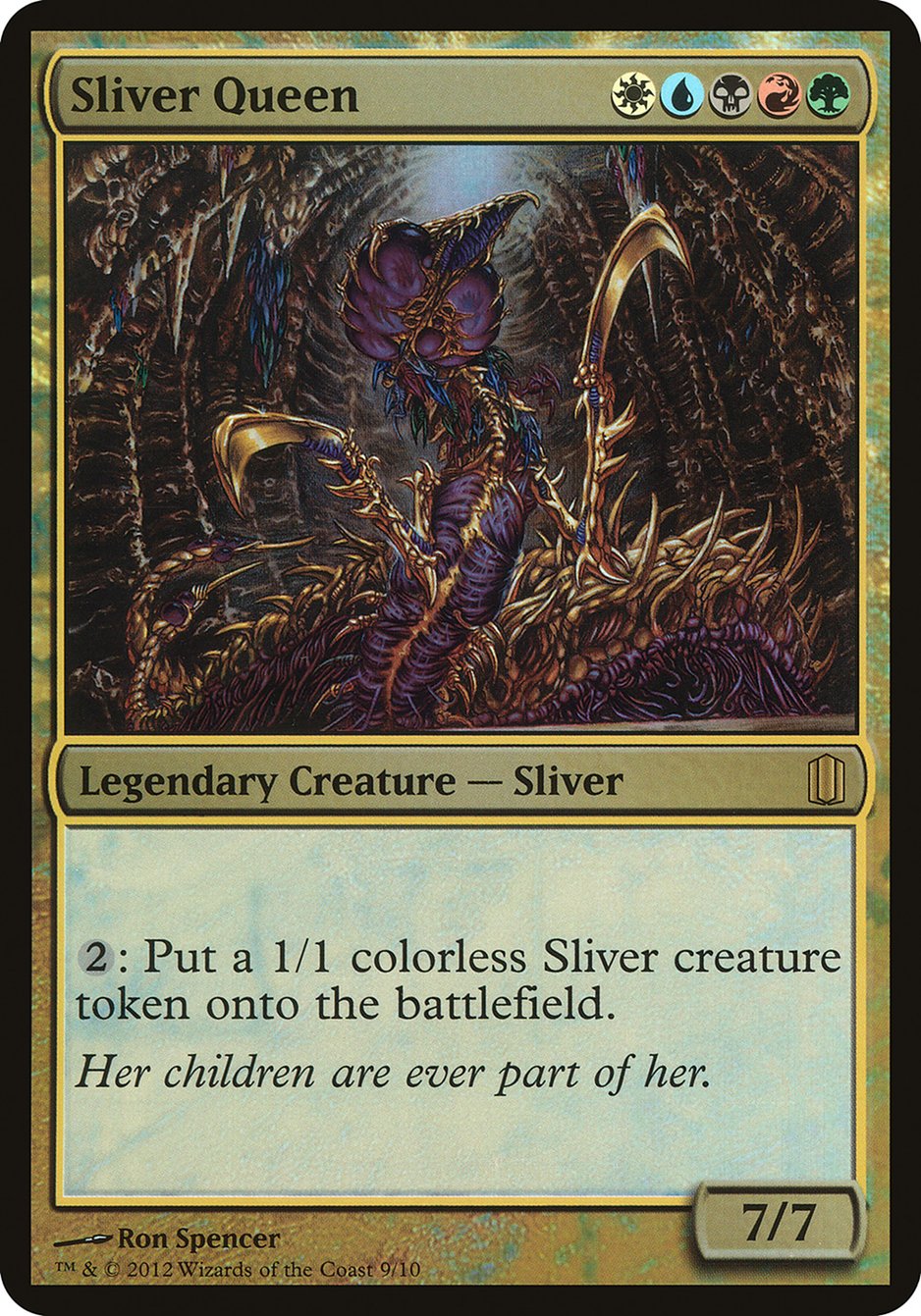 Sliver Queen (Oversized) [Commander's Arsenal Oversized] | Devastation Store