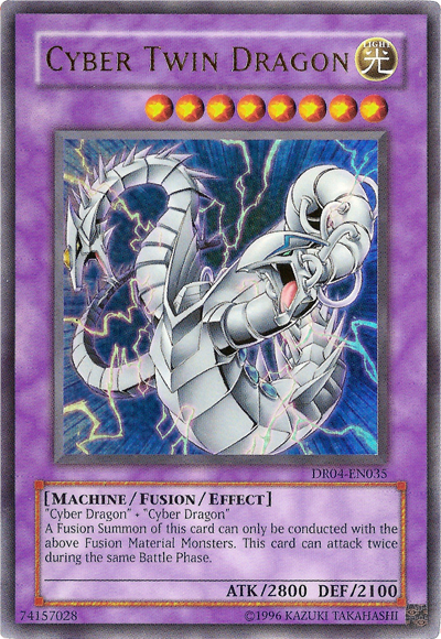 Cyber Twin Dragon [DR04-EN035] Ultra Rare | Devastation Store