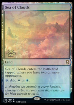 Sea of Clouds [Commander Legends: Battle for Baldur's Gate Prerelease Promos] | Devastation Store