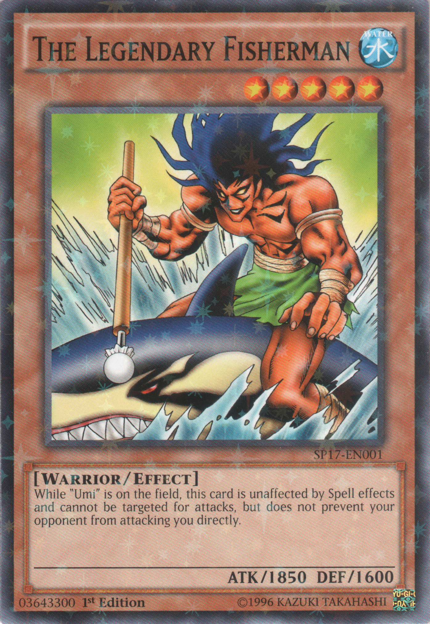 The Legendary Fisherman [SP17-EN001] Starfoil Rare | Devastation Store