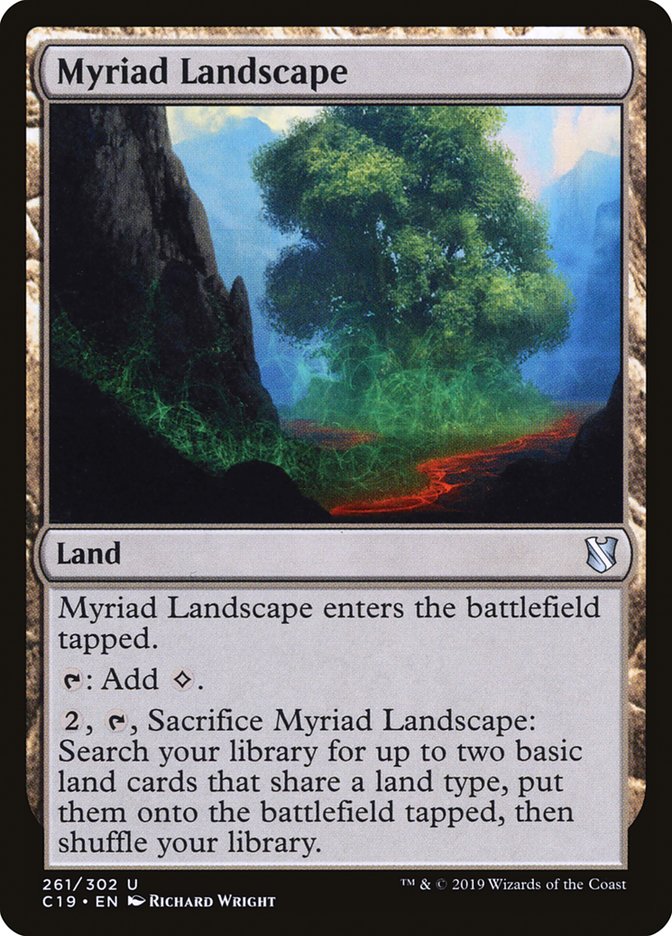 Myriad Landscape [Commander 2019] | Devastation Store