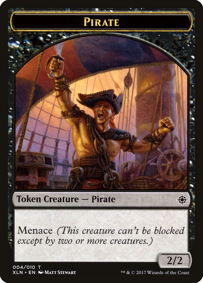 Pirate [Ixalan Tokens] - Devastation Store | Devastation Store