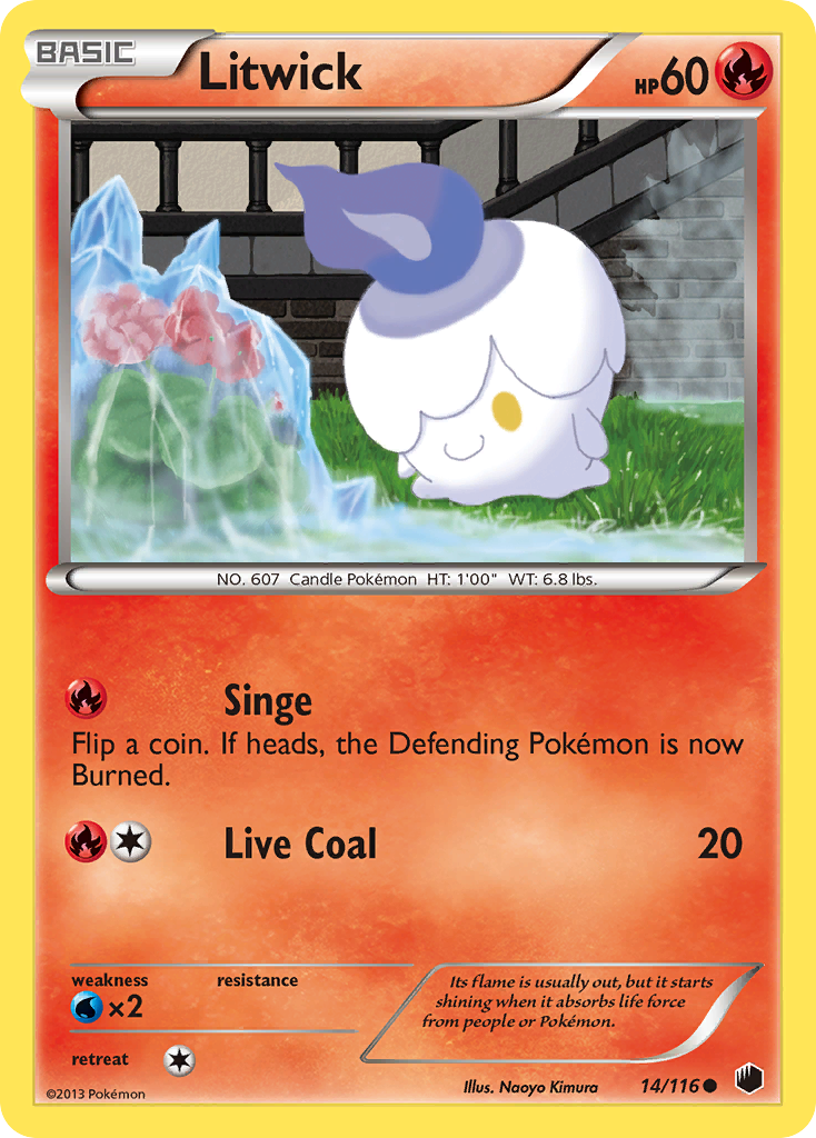 Litwick (14/116) [Black & White: Plasma Freeze] | Devastation Store