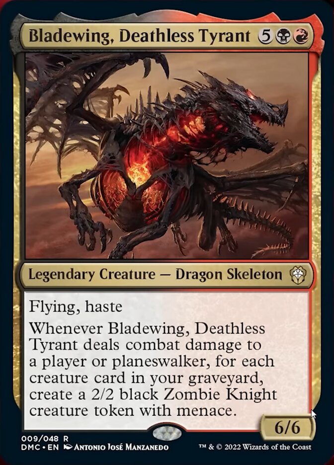 Bladewing, Deathless Tyrant [Dominaria United Commander] | Devastation Store